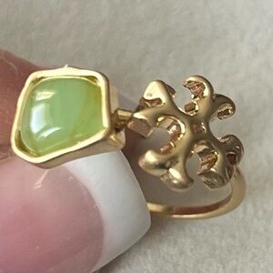 Tory Burch Authentic Roxanne Semiprecious Statement Ring